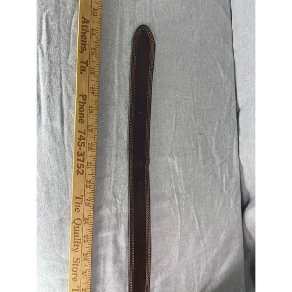 Brown leather belt size 51-55